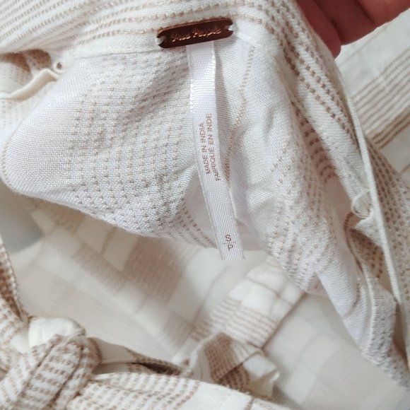 Free People Striped Halter Wrap Maxi Dress Size Small - Picture 9 of 10